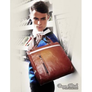 leather Stylish messenger bag