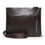 coffee Genuine leather messenger bag