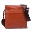 Fine leather messenger bag