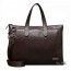 14 inch mens leather laptop bag coffee