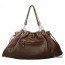 brown Leather shoulder handbag