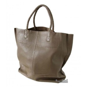 Leather tote handbag, leather women handbag