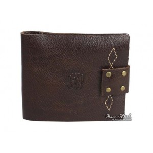 Leather bifold wallets for men, leather ladies wallet