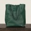 leather shopping bag