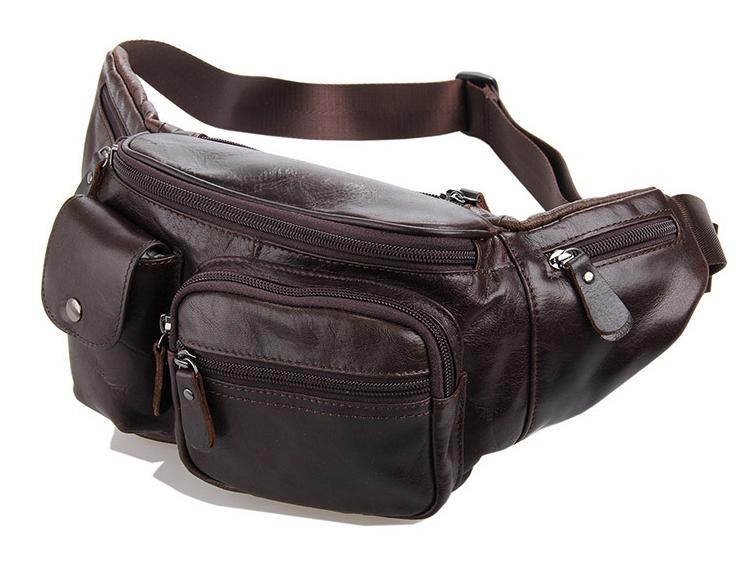 leather pouch belt bag
