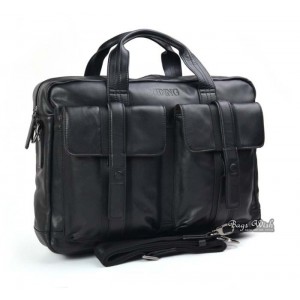 Mens leather briefcase