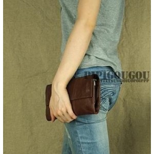 ladies coffee leather bag