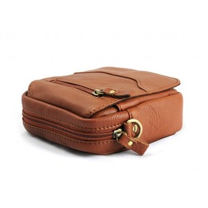 Waist hip bag brown