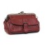 Womens messenger bag leather red