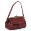 red travel messenger bag