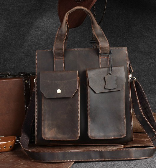 leather travel purse