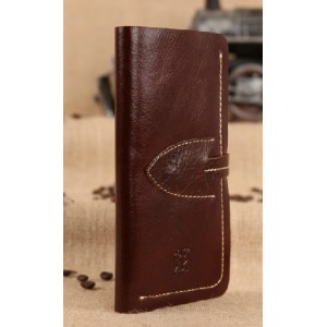 coffee Simple leather wallet