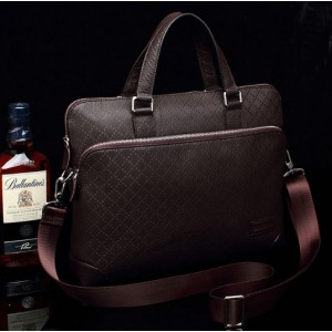 Leather weekend bag, lawyer briefcase leather