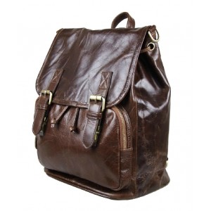 Vintage leather bags, mens leather backpack