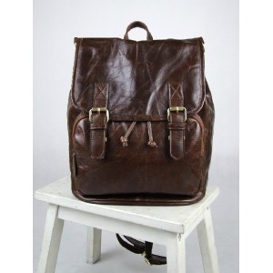 mens leather backpack