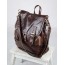 ladies leather backpack