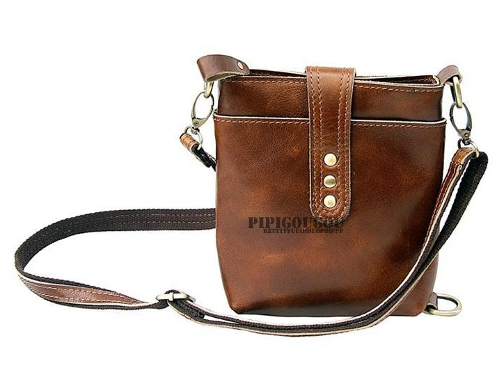 women's small leather messenger bag