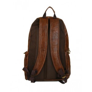 coffee leather laptop bag