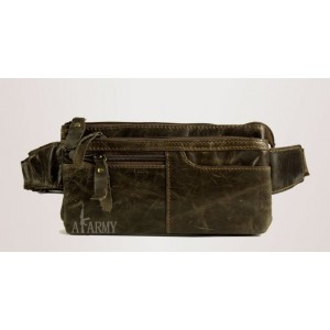 army green lumbar waist pack