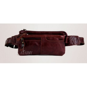 red lumbar waist pack