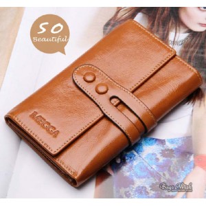 brown wallet for women
