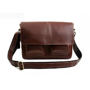 Leather mens briefcase, satchel briefcase