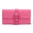 Tri fold billfold pink