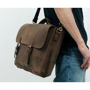 brown Hard briefcase