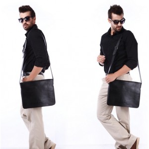 mens leather messenger bag