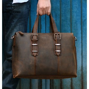 leather briefcase