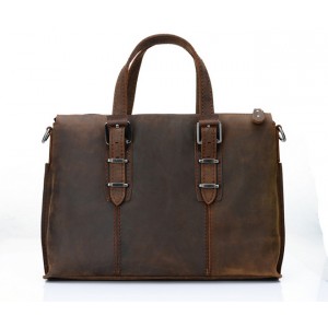 brown Messenger 14 laptop bag