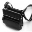 black sports messenger bag