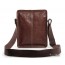 coffee mens vintage leather bag