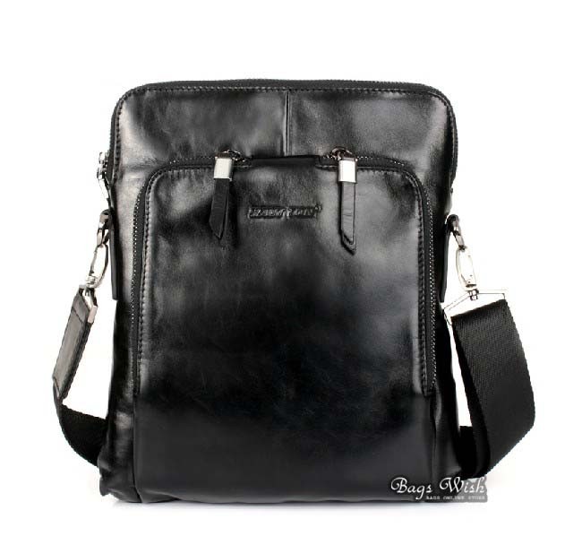 Leather messanger bag black, brown leather vertical messenger bag ...