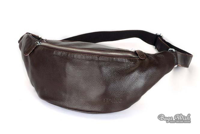 Waist fanny pack black, coffee secure fanny pack - BagsWish