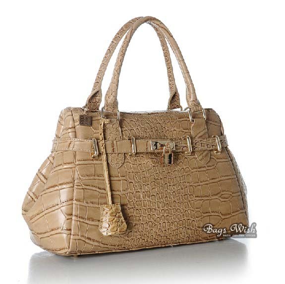 Crocodile leather handbag, luxury handbag - BagsWish