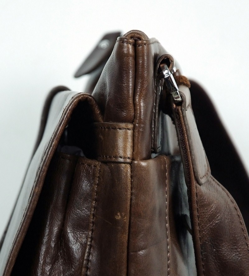 IPAD mens messenger bag leather, messenger bag for work - BagsWish